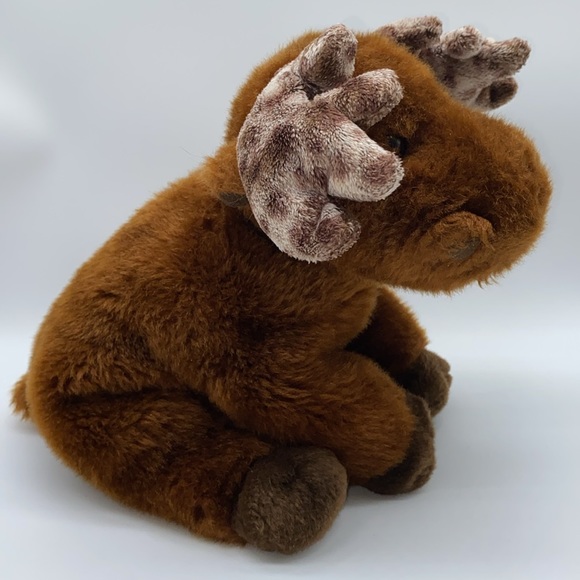 Ty Classics Collection Melvin the Adorable Moose Plush Stuffed Animal Toy 12 in - Picture 4 of 13